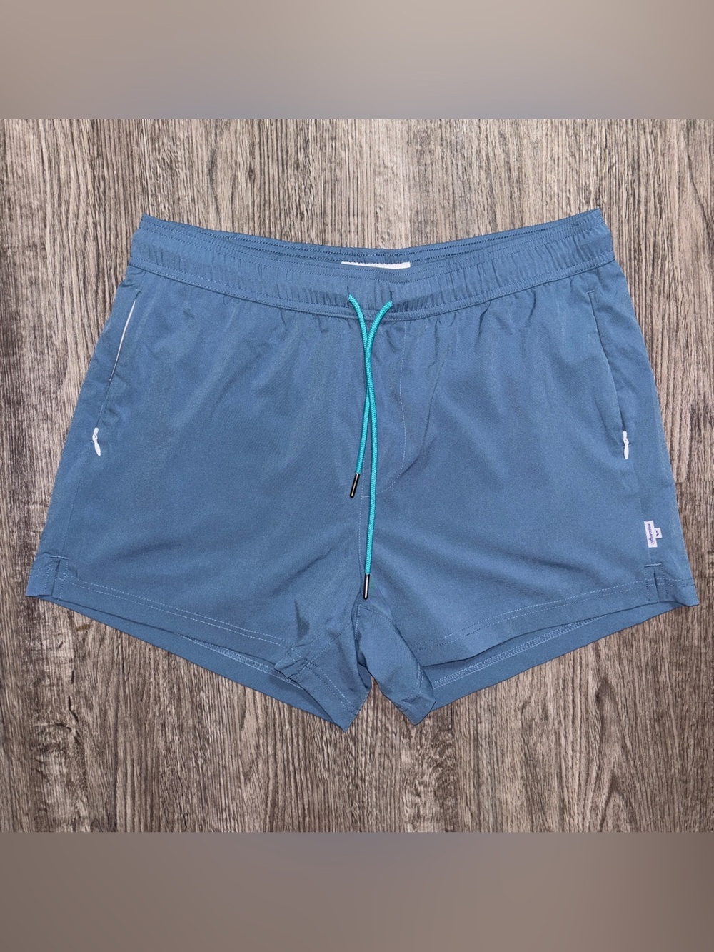 MaaMgic Swim Trunks Mens XL Blue Quick Dry Lined Shorts